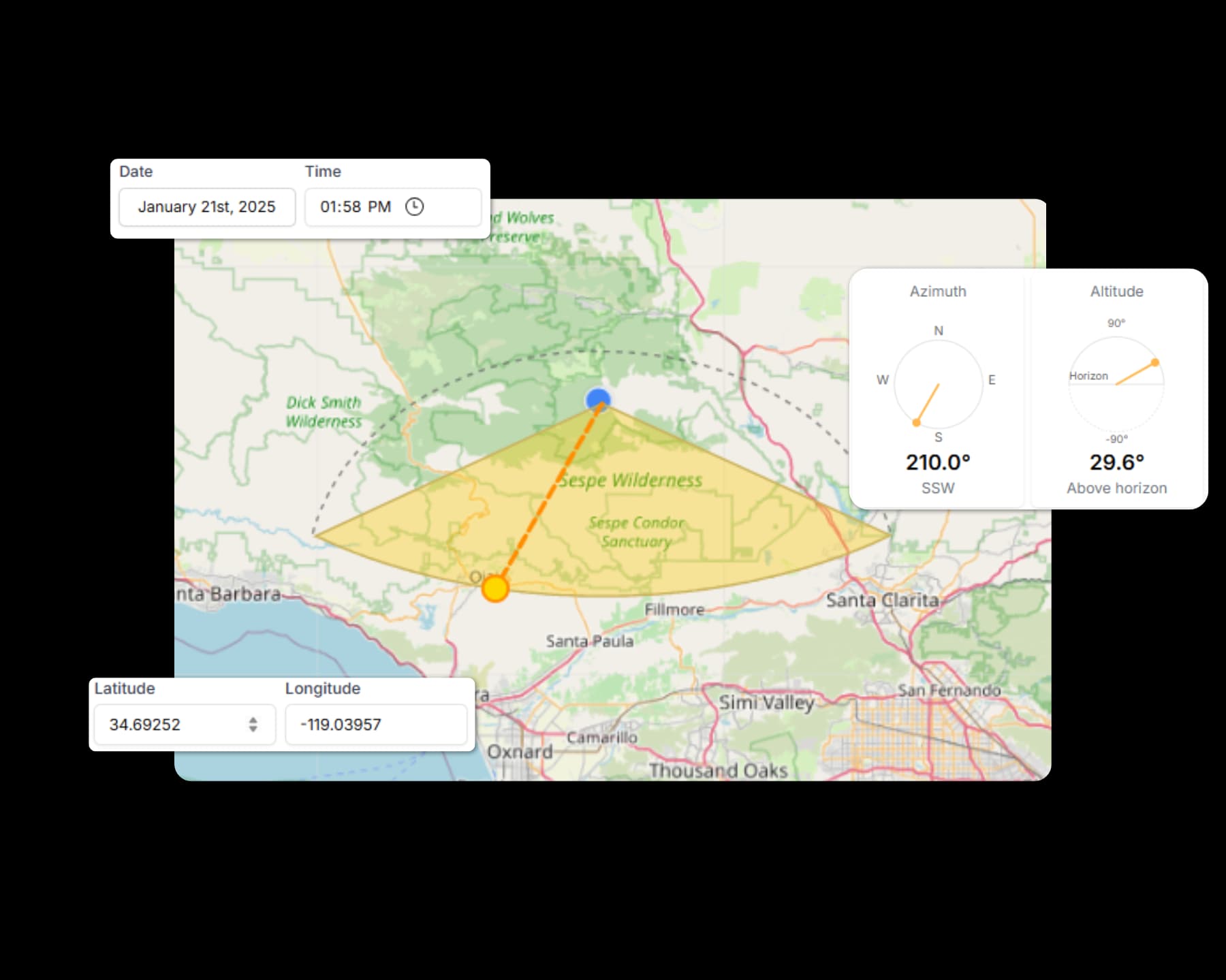 Sun Position Explorer preview